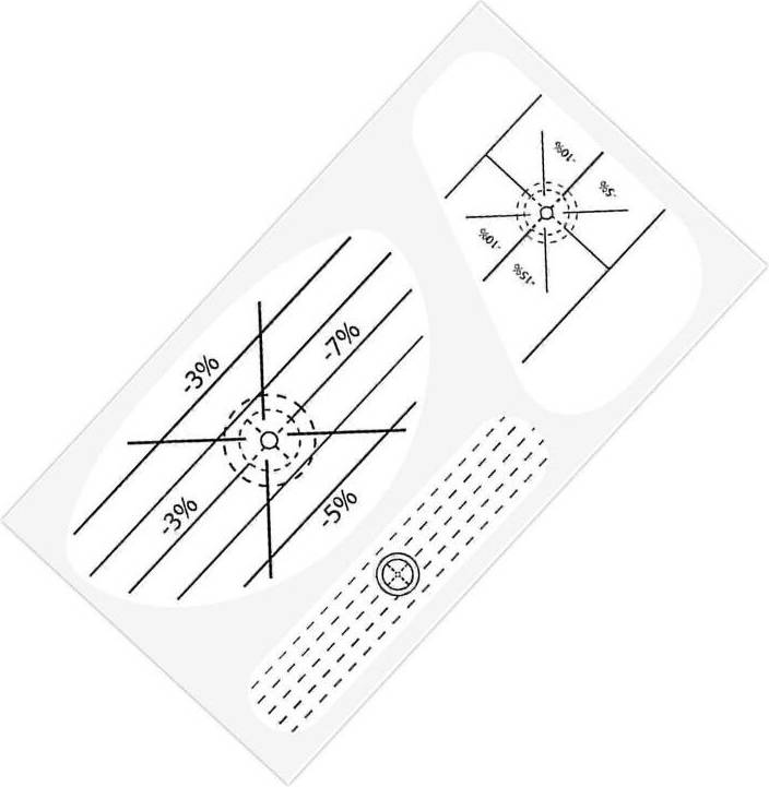 Golf Swing Practice Stickers