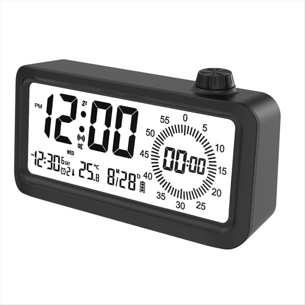 Melitt Digital Alarm Clock Visual Timer Three Sets