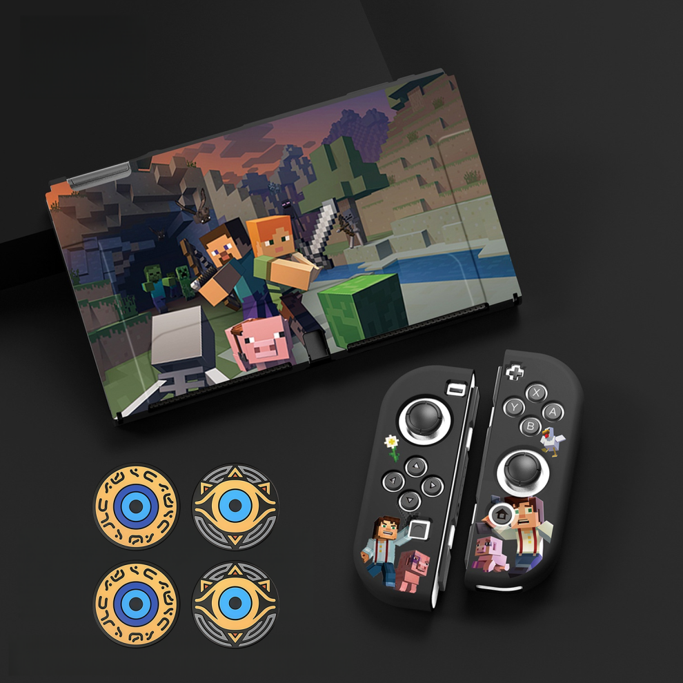 Switch minecraft Protective Case Set Nintendo Switch
