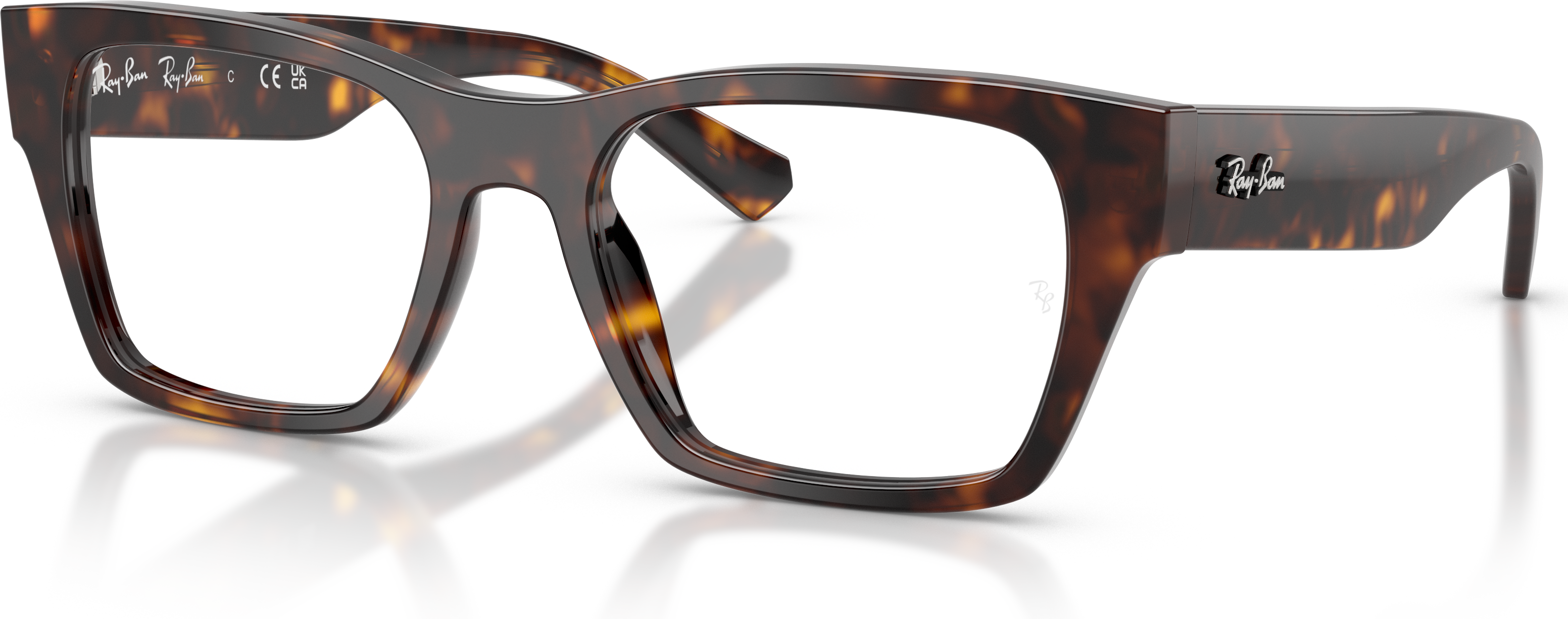 Ray-Ban RX5448 2012 Optical Frame Acetate Tortoiseshell/Transparent Geometric