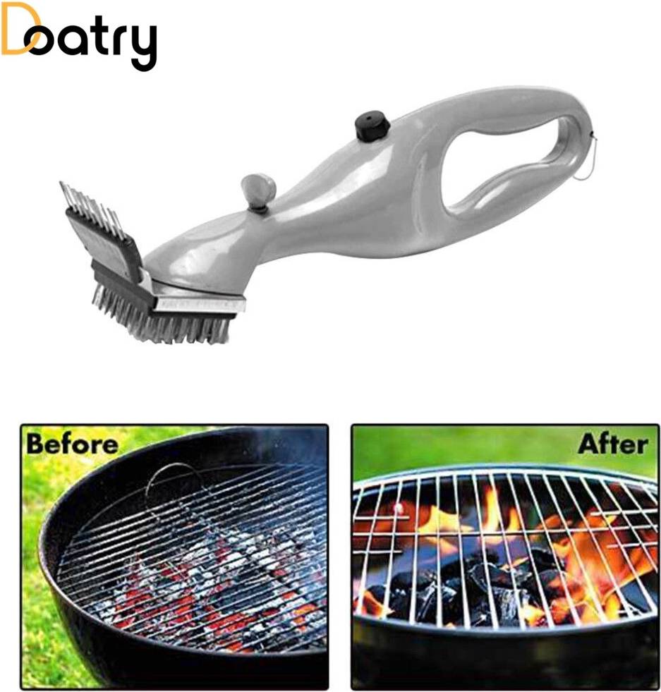 Doatry Grill Rostfritt Stål Bbq Rengöringsborste