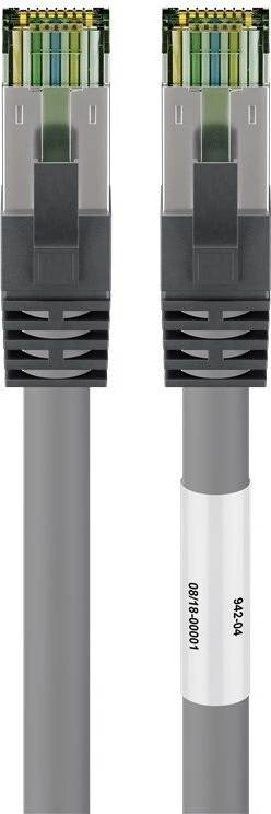 Goobay Cat 8.1 S/FTP RJ45 - RJ45 M-M Grey 5m