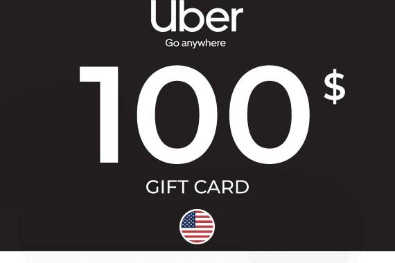 Uber Rides Gift Card 100 USD