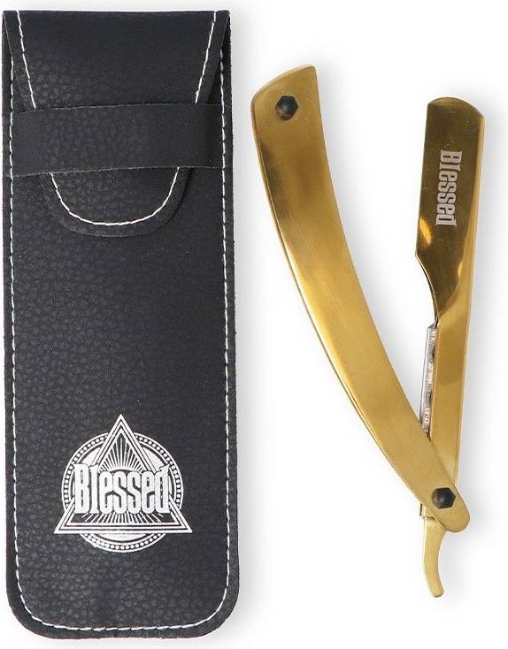Eurostil Blessed Golden Metal Razor