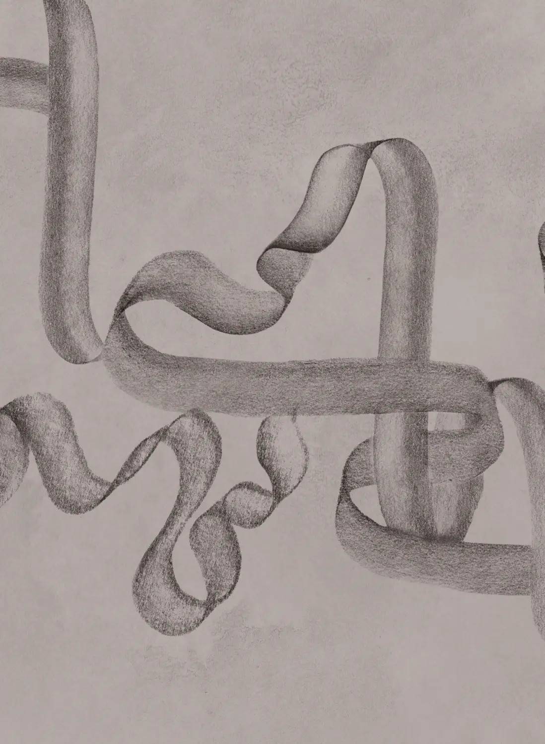 Coordonné Mural Ribbon Stone