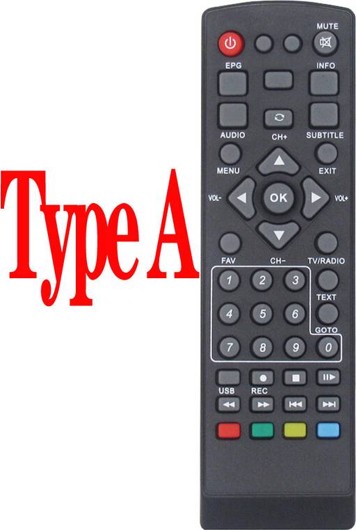 Telecomando Universale Decoder TV Digitale DVB-T2