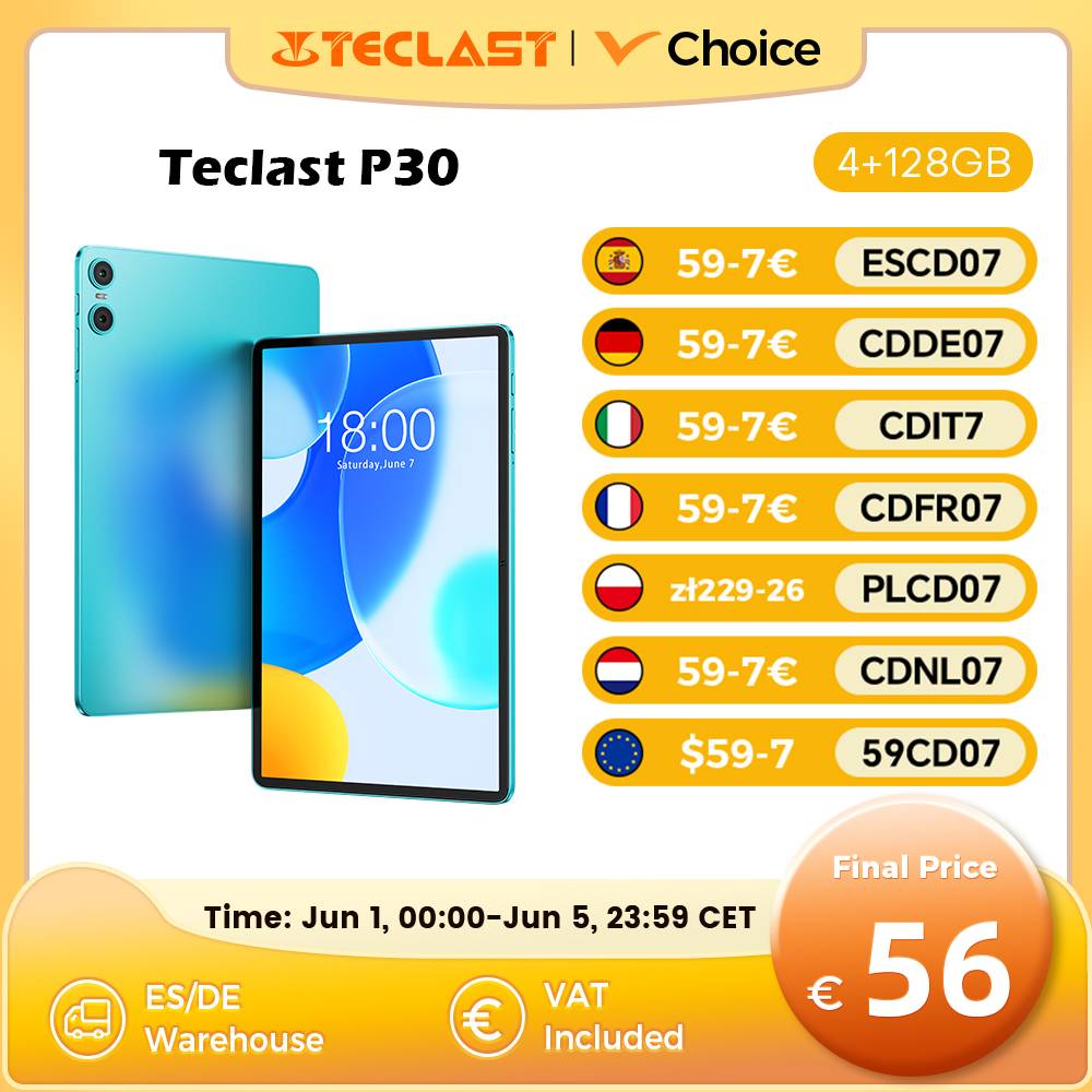 P30 New Tablet Android 14 10.1 Inch IPS