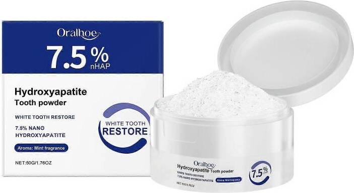 Oralhoe Hydroxyapatite Tooth Powder
