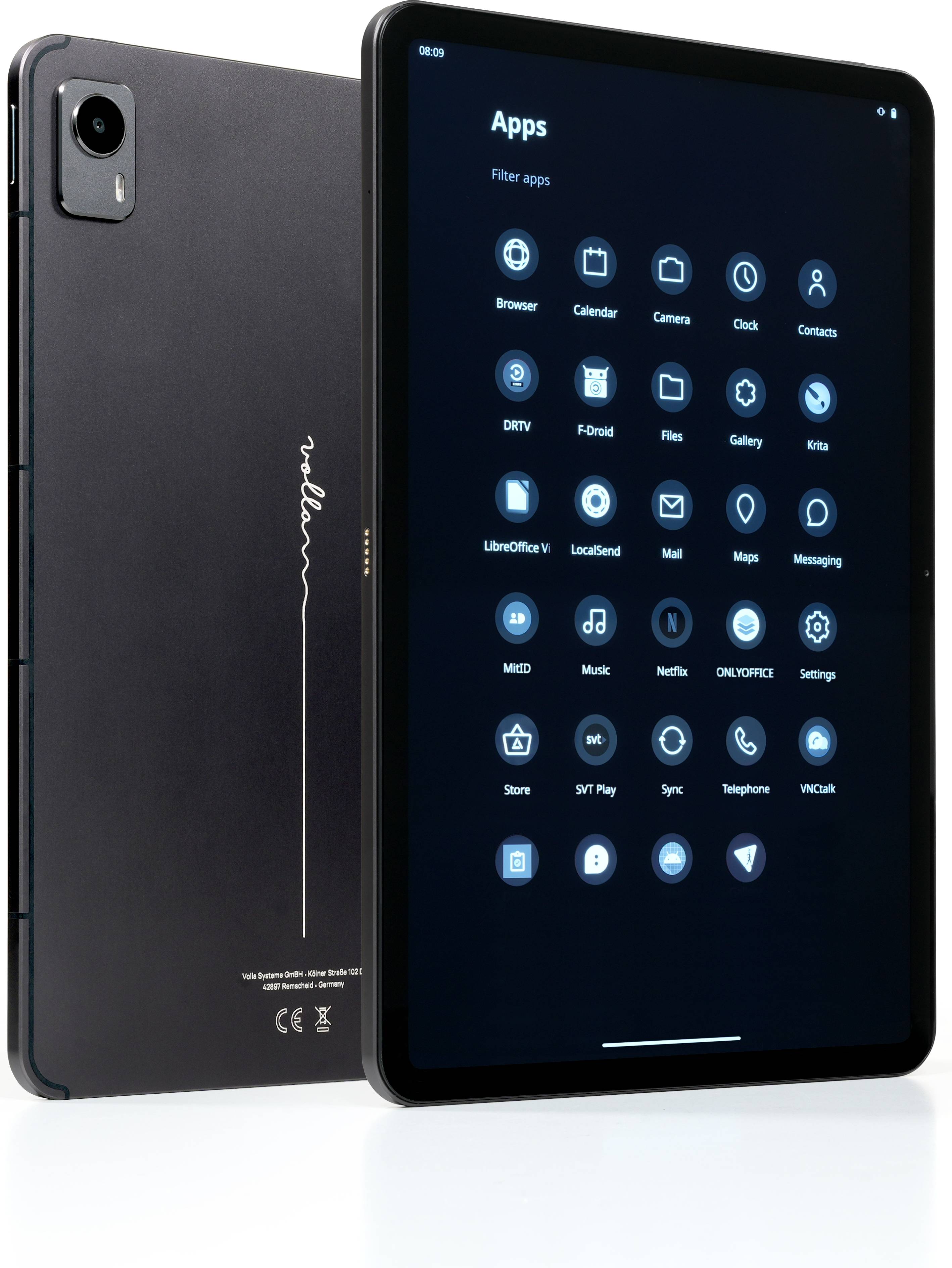 Tablet Android Svart