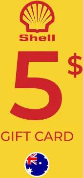 Shell Gift Card 5 AUD