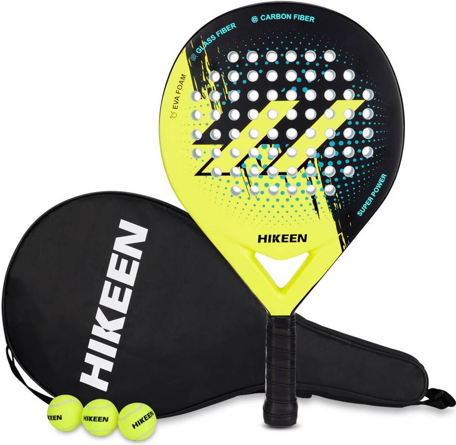 Padel Racket with Tennis Balls