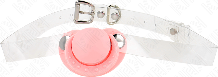 Pink Pacifier Shaped Gag