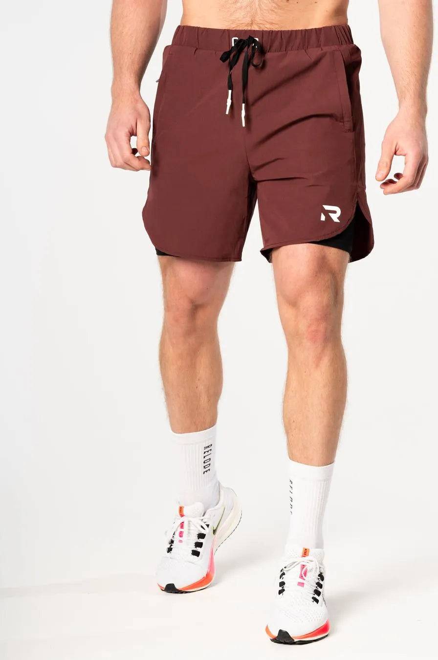 Relode Unity Shorts - Burgundy
