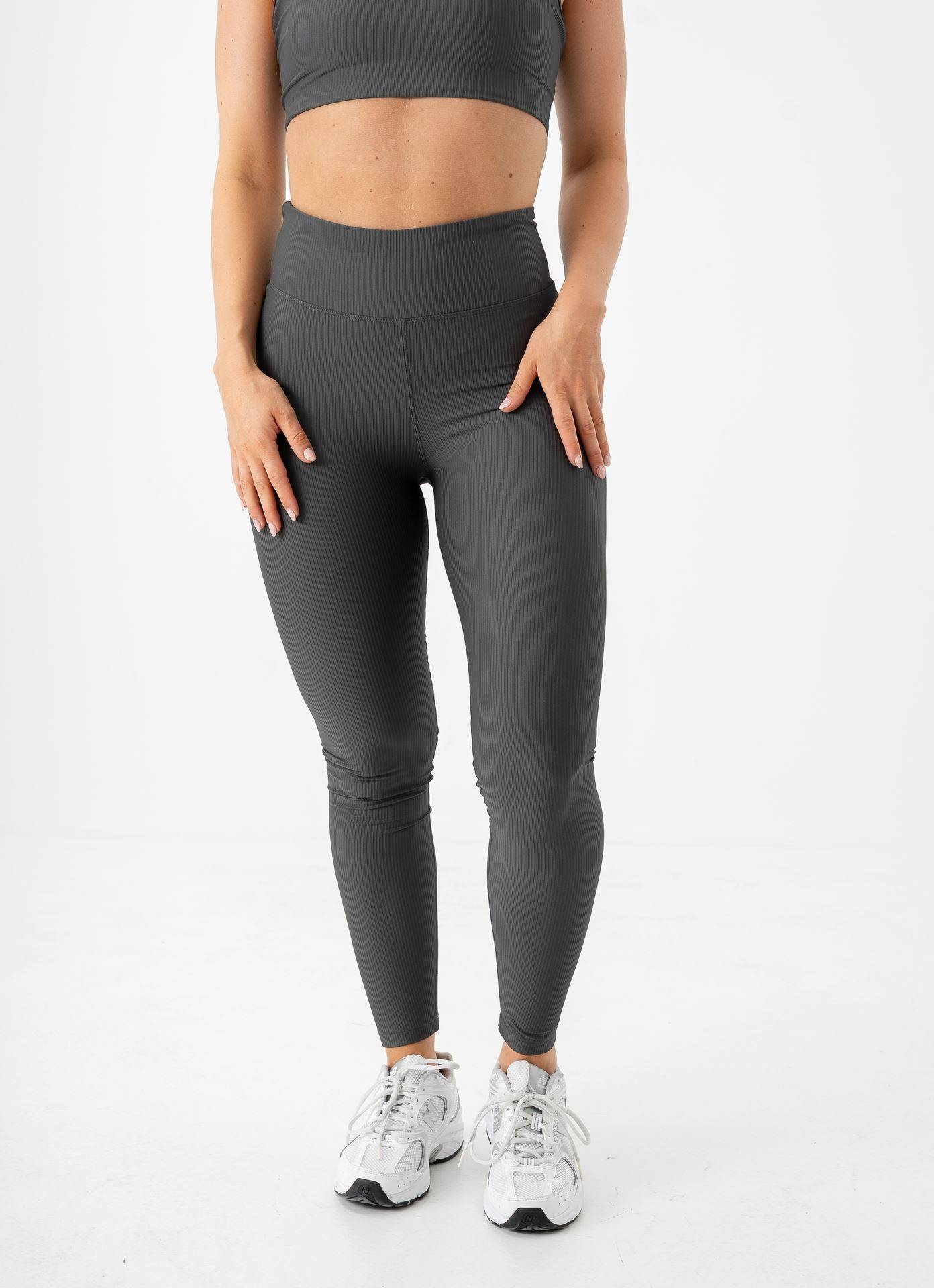 Röhnisch Ribbed R HW Tights Dam - Svart