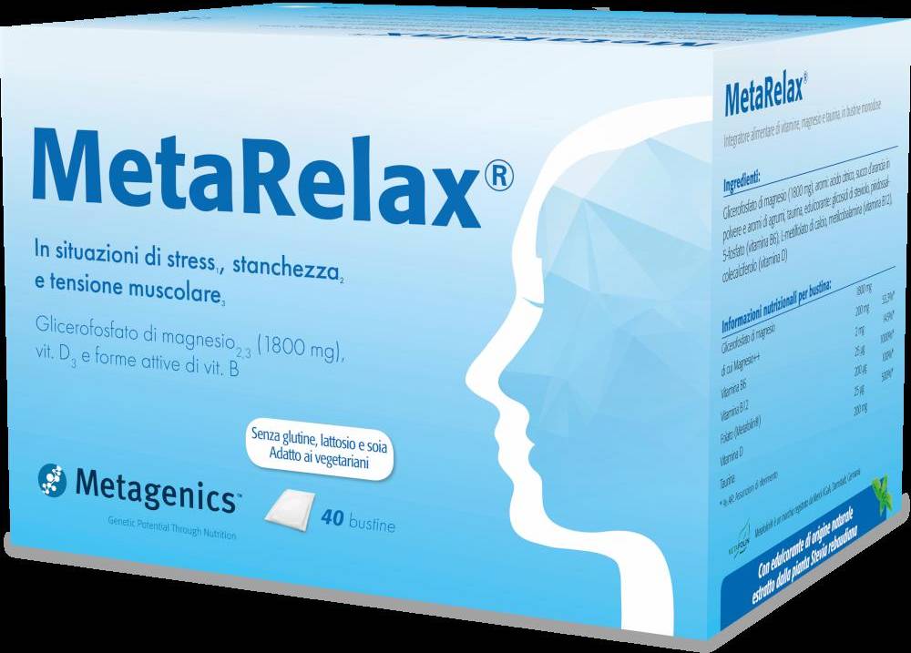 Metagenics MetaRelax 40 Bustine