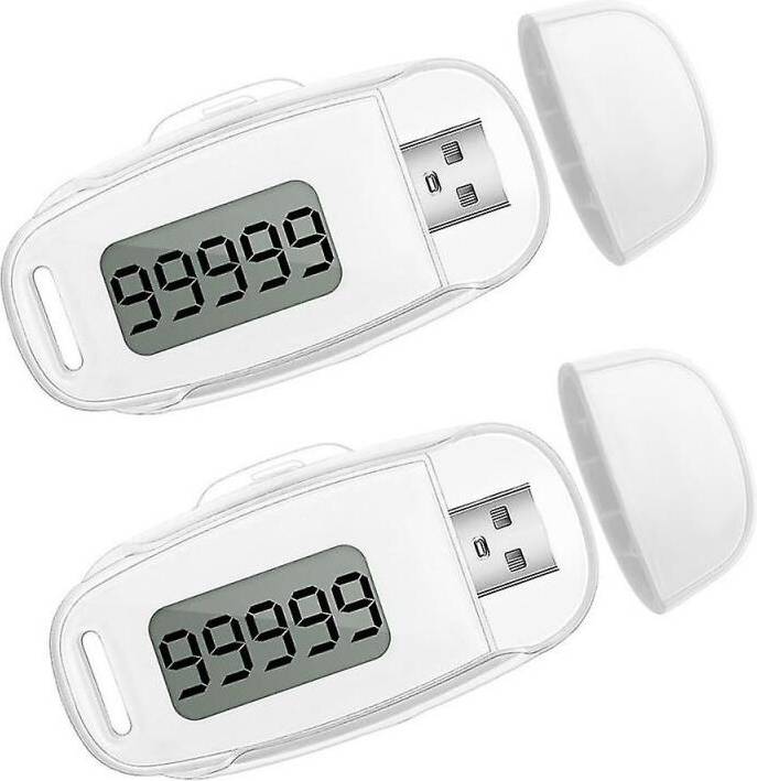 3D Pedometer Step Counter 2pcs