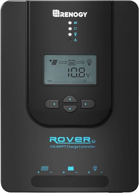 Renogy Rover Solcellsregulator 20A MPPT