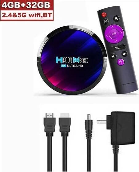 Smart tv box H96Max Android 13 Smart TV Box RK3528