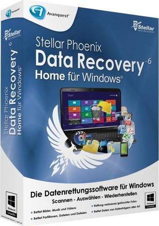 Stellar Recovery 6 Home Windows Vollversion MiniBox