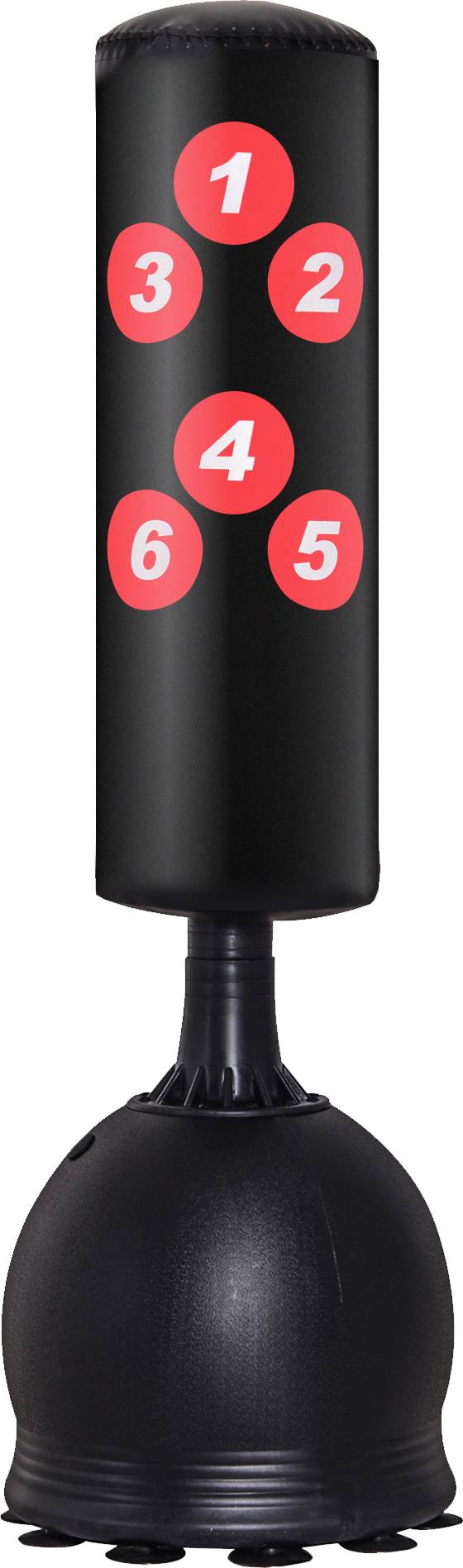 Homcom Saco de Boxeo de Pie 165 cm con Base Rellenable