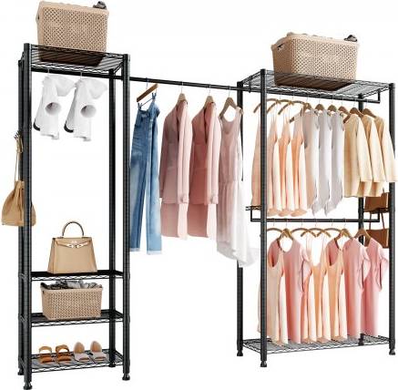 Clothing rack VEVOR Heavy Duty Garment Rack Clothes Rack
