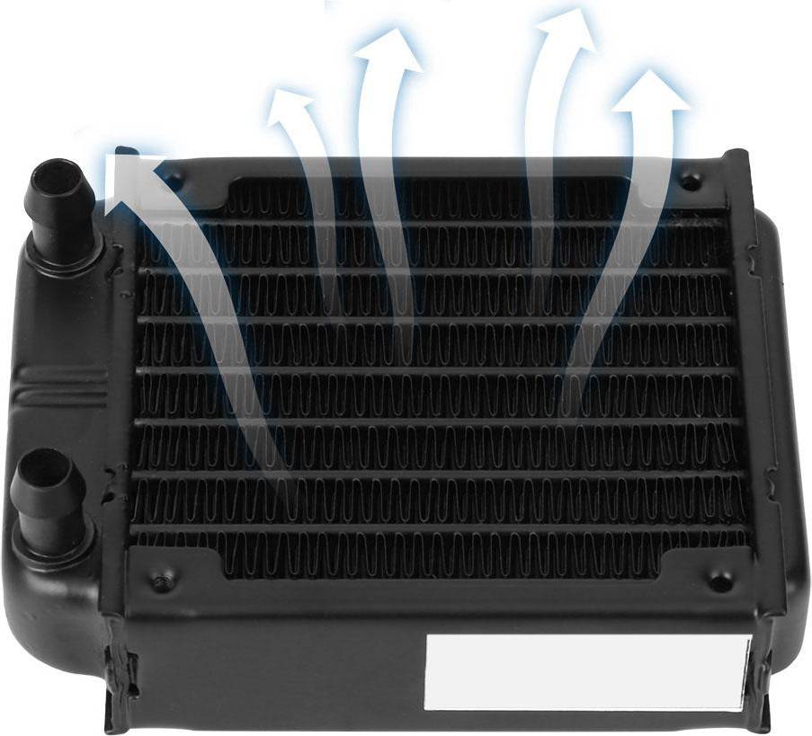 Vestidos PL180A WaterCooled Radiator Black System