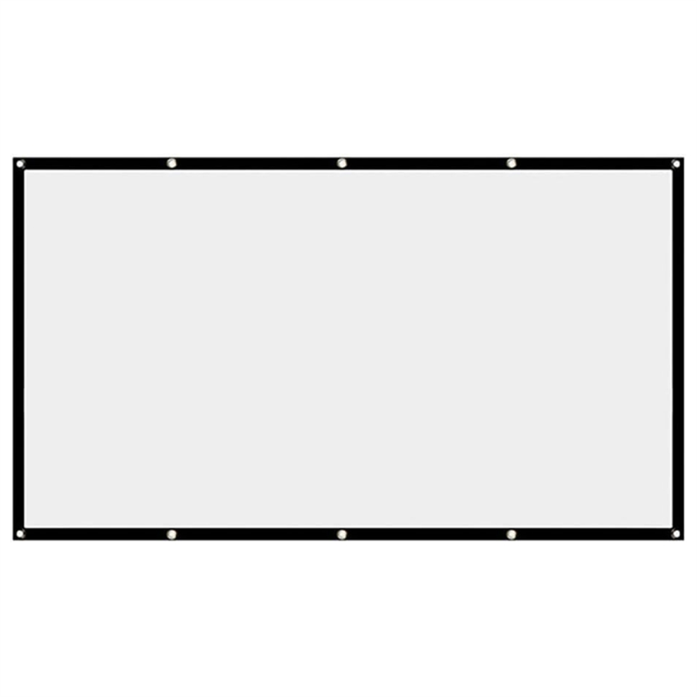 Projector screen 120 Portable Projector Screen 16 9 120 Inch
