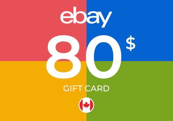 eBay Gift Card 80 CAD Key