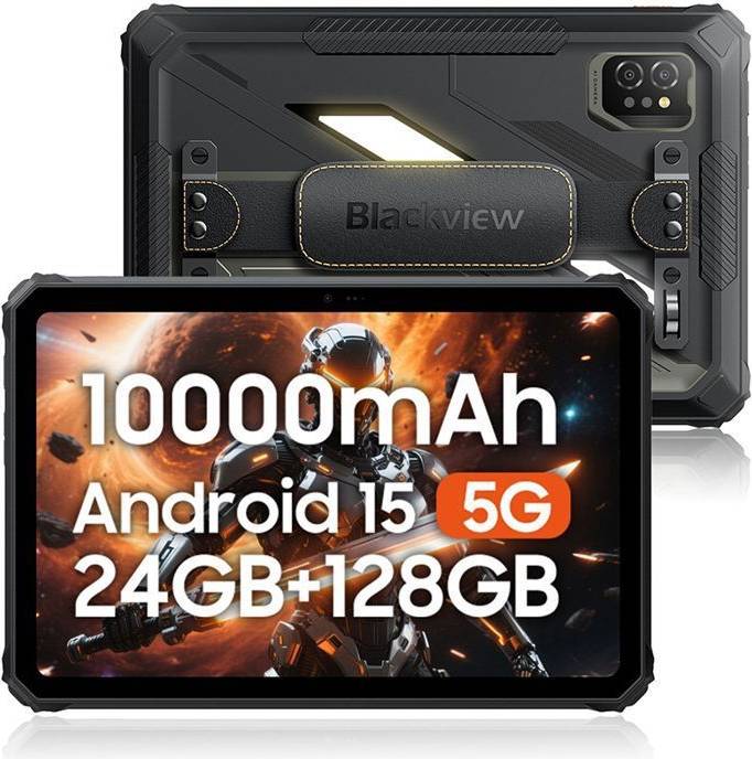 Active 7 11 Inch Android 15 Rugged Tablet 128GB 4G/5G