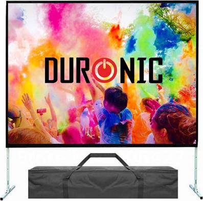 Duronic Projector Screen FFPS100 43 Portable 100 Inch