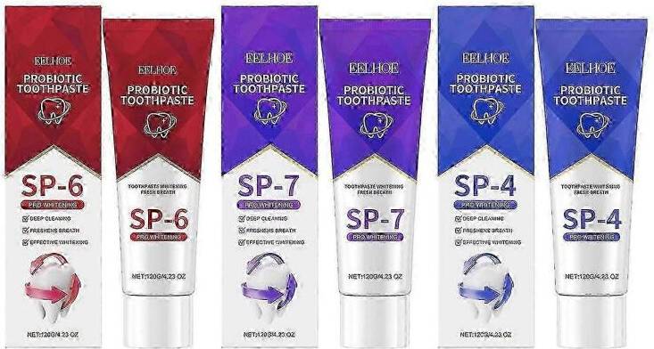 Probiotic Toothpaste Cleans Teeth