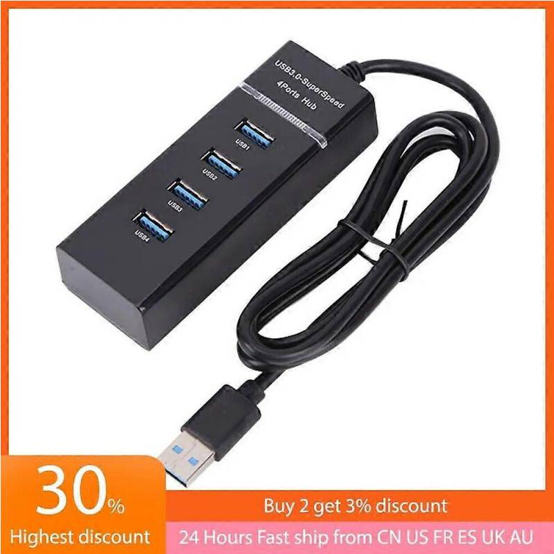 Usb extender 4-Port USB Hub Splitter Extender Adapter