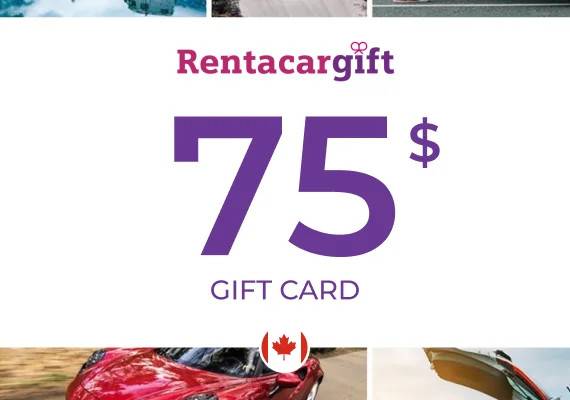 RentacarGift Card 75 CAD Key