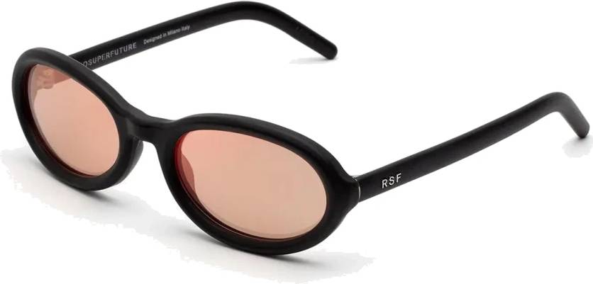 Retrosuperfuture VVR Cherry Black Matte Solbriller Acetat Sort Rosa