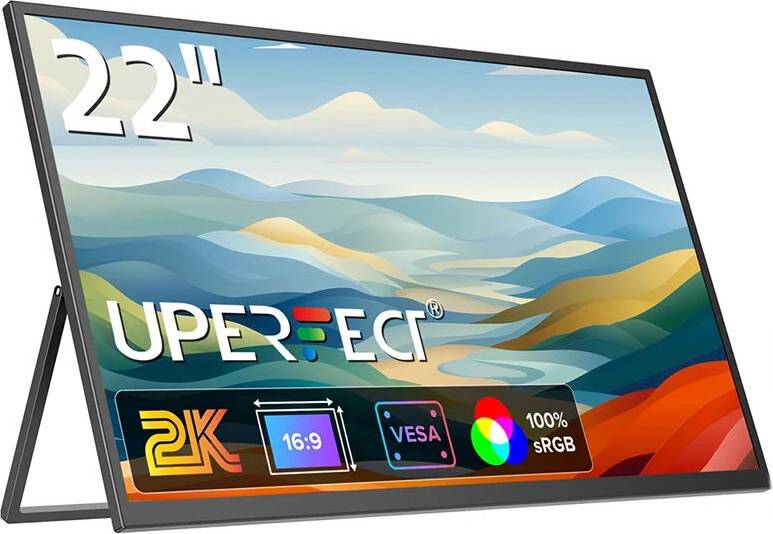 Large 22 Inch 2K 60Hz PC Gaming Monitor
