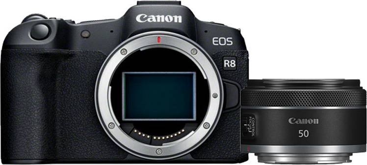 Canon EOS R8 RF 50mm F1.8 Lens