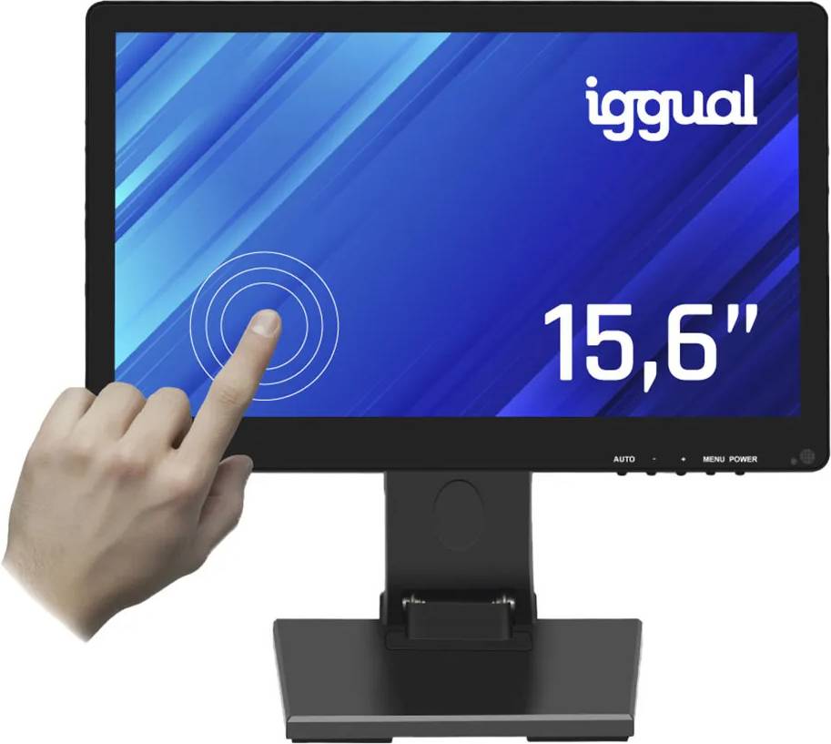 Iggual 15-Inch HD+ Display Monitor