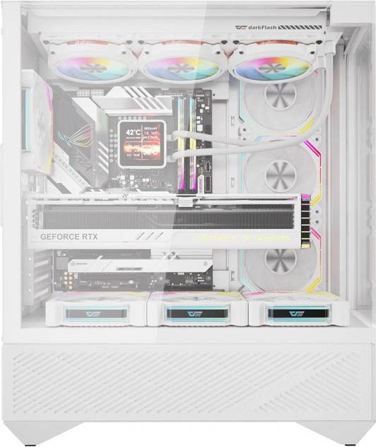 darkFlash DS900WS ATX Computer Case Vit