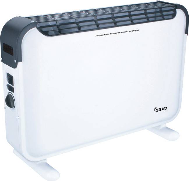 Varmeblæser 2000w Grad Konvektor Radiator 2000 W