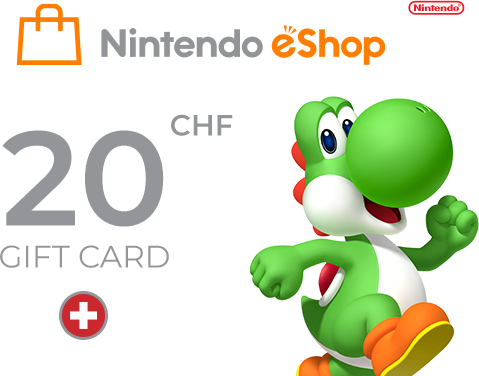 Nintendo eShop Card 20 CHF Key
