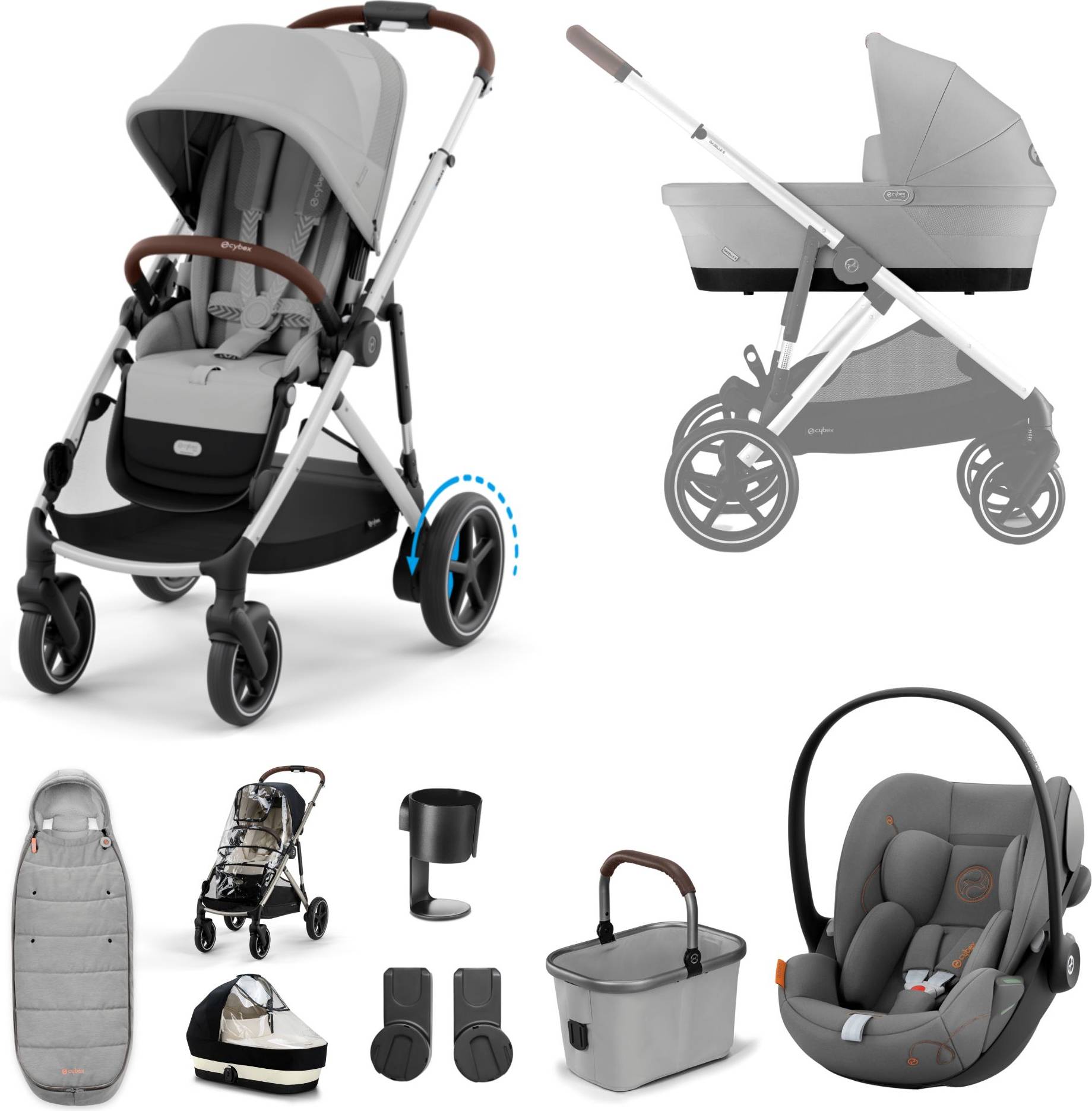 Cybex e-Gazelle S Complete Travel System