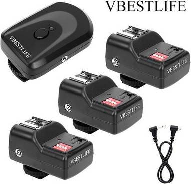 433MHz 16 Channel Wireless Flash Trigger Set