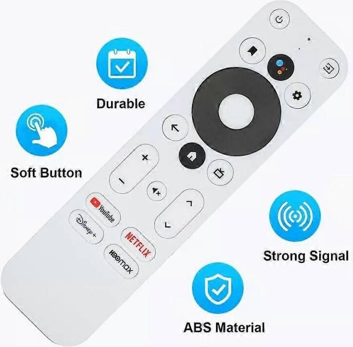 Voice Remote Control Android TV 4K UHD