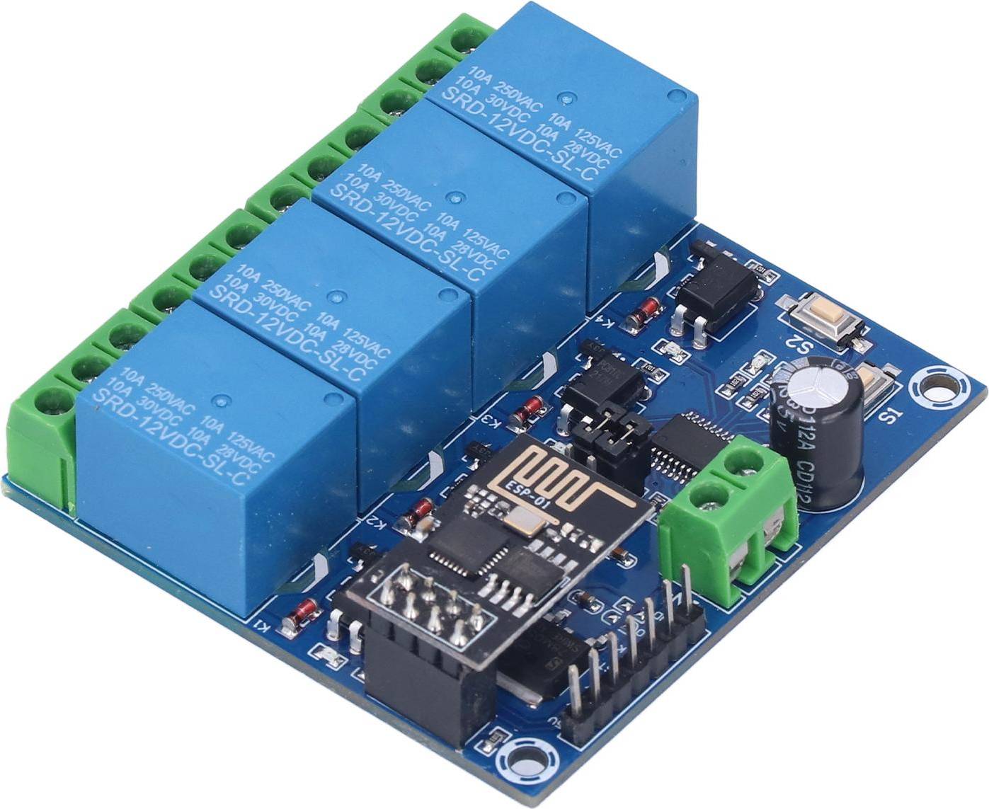Vestidos WiFi Relay Module 4 Channel Remote Control