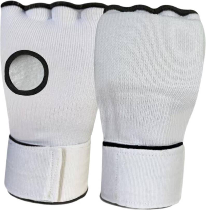 Boxing hand wraps Sanda Boxing Hand Wraps Inner Gloves Set - White