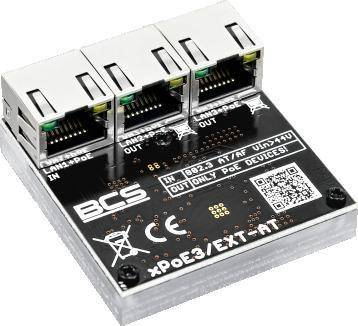 Xpoe3 Ext-At Silber Switch EU Plug
