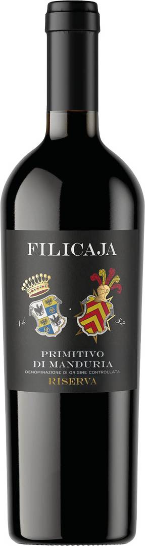 Primitivo di manduria wine Villa da Filicaja Primitivo Manduria DOC Riserva 2018