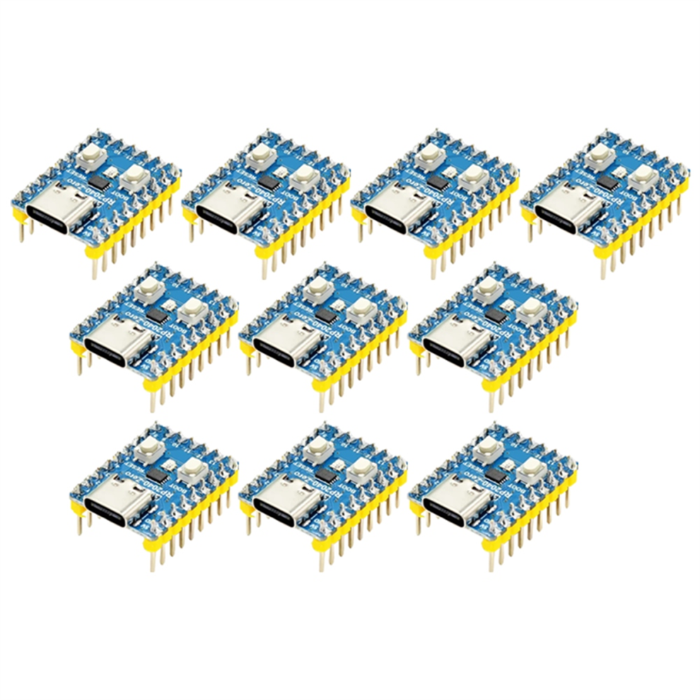 Melitt RP2040-Zero Microcontroller Development Board 10Pcs