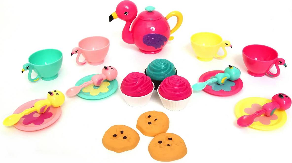 Zoo Troop Flamingo Tea Set - Rosa