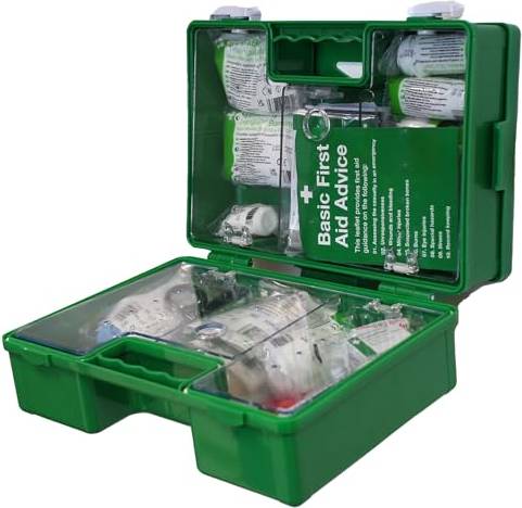First aid box EVAQ8 British Standard Compliant Work First Aid Kit